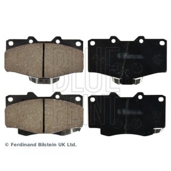 Jeu de 4 plaquettes de frein avant BLUE PRINT [ADT34289]
