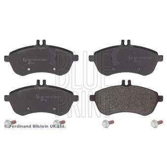 Jeu de 4 plaquettes de frein avant BLUE PRINT OEM A0074201620