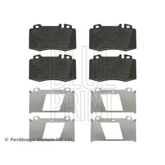 Jeu de 4 plaquettes de frein avant BLUE PRINT OEM 0034200820