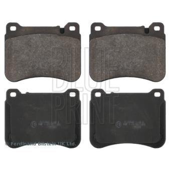 Jeu de 4 plaquettes de frein avant BLUE PRINT OEM A0044205120
