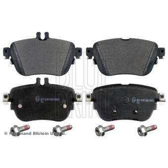 Jeu de 4 plaquettes de frein arrière BLUE PRINT ADU174249 pour BMW Série 5 E 200 EQ Boost - 197cv