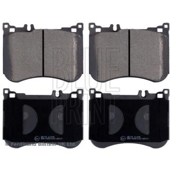Jeu de 4 plaquettes de frein avant BLUE PRINT OEM 0004201006