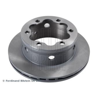 Jeu de 2 disques de frein arrière BLUE PRINT OEM 2D0615601B