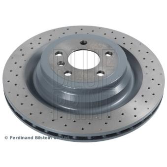 Jeu de 2 disques de frein arrière BLUE PRINT OEM 1664230312