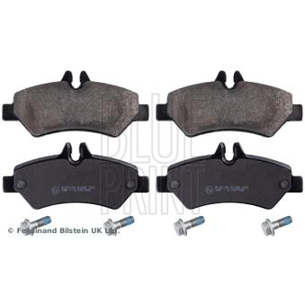 Jeu de 4 plaquettes de frein arrière BLUE PRINT OEM 2E0615405B