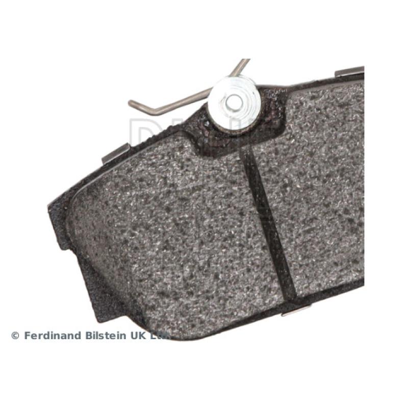 Jeu de 4 plaquettes de frein arrière BLUE PRINT ADV184237 - Visuel 1