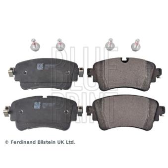 Jeu de 4 plaquettes de frein arrière BLUE PRINT [ADV184259]