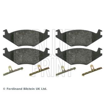 Jeu de 4 plaquettes de frein avant BLUE PRINT OEM 191698151A