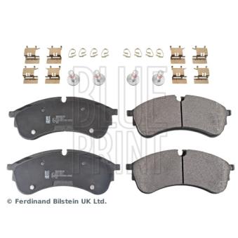 Jeu de 4 plaquettes de frein avant BLUE PRINT OEM 2N0698151A