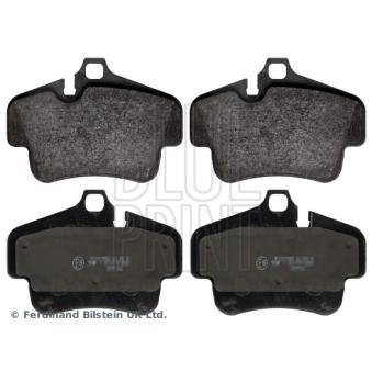 Jeu de 4 plaquettes de frein arrière BLUE PRINT ADV184297