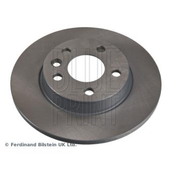 Jeu de 2 disques de frein arrière BLUE PRINT OEM 7D0615601