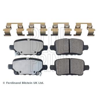 Jeu de 4 plaquettes de frein arrière BLUE PRINT OEM 13517515