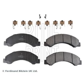 Jeu de 4 plaquettes de frein avant BLUE PRINT [ADZ94223]