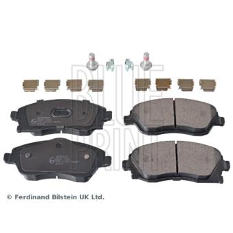 Jeu de 4 plaquettes de frein avant BLUE PRINT [ADZ94227]