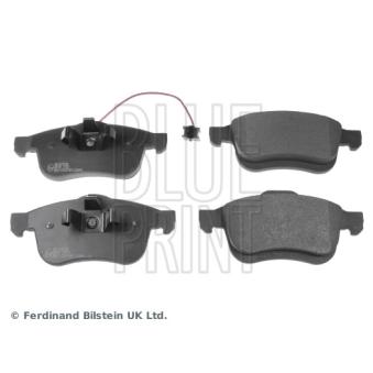 Jeu de 4 plaquettes de frein avant BLUE PRINT OEM 95511378 Jeu de 4 plaquettes de frein avant BLUE PRINT OEM 95511378