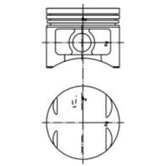Piston KOLBENSCHMIDT 40015600