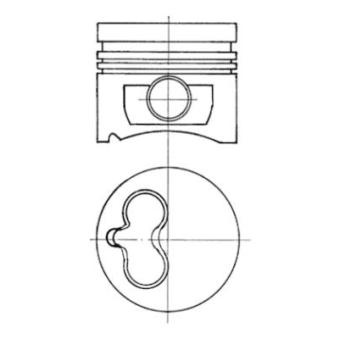 Piston KOLBENSCHMIDT [40070600]