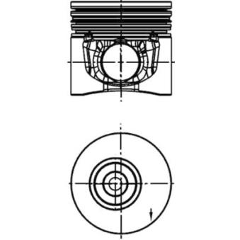 Piston KOLBENSCHMIDT [40269610]