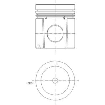 Piston KOLBENSCHMIDT OEM 1852322
