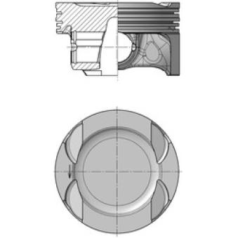 Piston KOLBENSCHMIDT 40631600 pour BMW Série 6 650 i xDrive - 449cv