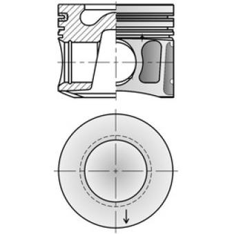 Piston KOLBENSCHMIDT 41008620