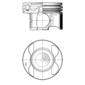 Piston KOLBENSCHMIDT 41080600