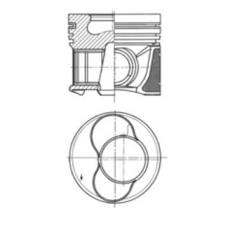 Piston KOLBENSCHMIDT 41159600