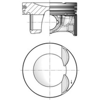 Piston KOLBENSCHMIDT 41533600 pour VOLKSWAGEN GOLF 2.0 Cupra - 265cv Piston KOLBENSCHMIDT 41533600 pour VOLKSWAGEN GOLF 2.0 Cupra - 265cv