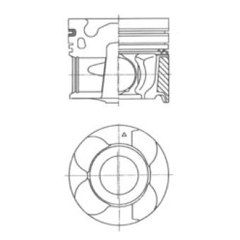 Piston KOLBENSCHMIDT 41710600