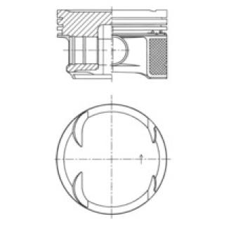 Piston KOLBENSCHMIDT [41724600]