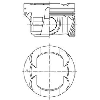 Piston KOLBENSCHMIDT [42108600]
