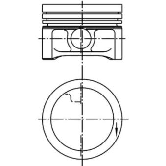 Piston KOLBENSCHMIDT 99927610