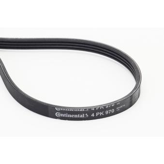 Courroie trapézoïdale à nervures CONTITECH [4PK970]