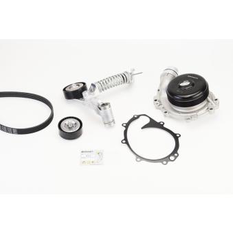 Pompe à eau+Jeu de courroie trapézoïdale à nervures CONTITECH [5PK1745WP1]