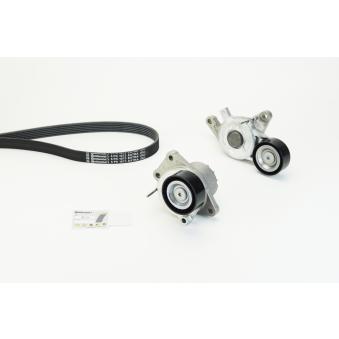 Jeu de courroies trapézoïdales à nervures CONTITECH 6PK1073 EXTRA K1