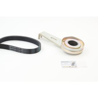 Jeu de courroies trapézoïdales à nervures CONTITECH 6PK1080K2 pour BMW Série 2 1.8 - 99cv