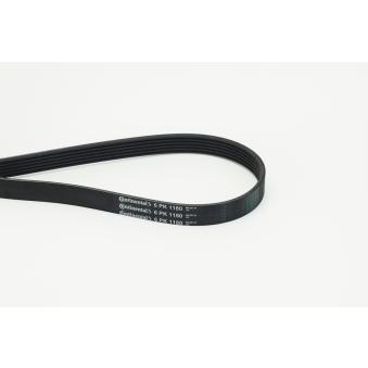 Courroie trapézoïdale à nervures CONTITECH 6PK1180 pour OPEL ASTRA 1.3 D Multijet - 95cv