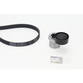 Jeu de courroies trapézoïdales à nervures CONTITECH 6PK1200K3 pour MERCEDES-BENZ CLASSE S 111 CDI - 110cv