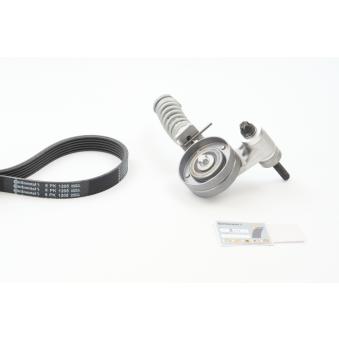 Jeu de courroies trapézoïdales à nervures CONTITECH 6PK1205K1 pour OPEL ADAM 1.4 - 87cv