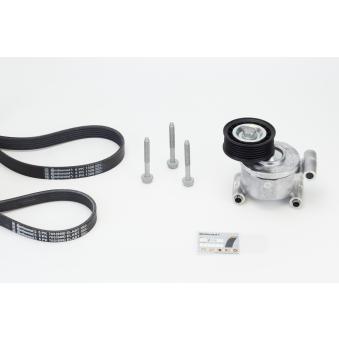 Jeu de courroies trapézoïdales à nervures CONTITECH 6PK1306K3 pour BMW Série 3 2.0 - 145cv