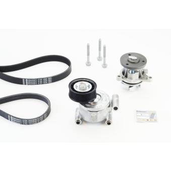 Pompe à eau+Jeu de courroie trapézoïdale à nervures CONTITECH OEM 1S7G8501BC Pompe à eau+Jeu de courroie trapézoïdale à nervures CONTITECH OEM 1S7G8501BC