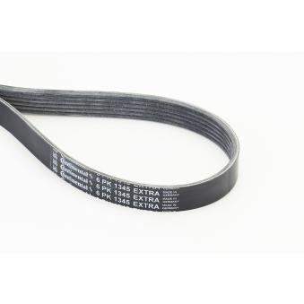 Courroie trapézoïdale à nervures CONTITECH 6PK1345 EXTRA Courroie trapézoïdale à nervures CONTITECH 6PK1345 EXTRA
