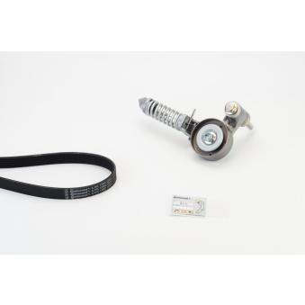 Jeu de courroies trapézoïdales à nervures CONTITECH 6PK1390K2 pour CHEVROLET TRAX 1.4 LPG - 140cv