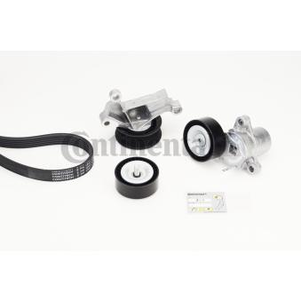 Jeu de courroies trapézoïdales à nervures CONTITECH 6PK1502 EXTRA K2 pour CITROEN JUMPY 1.0 EcoBoost - 140cv