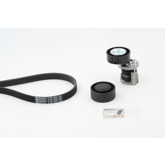 Jeu de courroies trapézoïdales à nervures CONTITECH 6PK1555K4 pour VOLKSWAGEN MULTIVAN 2.0 TDI - 84cv