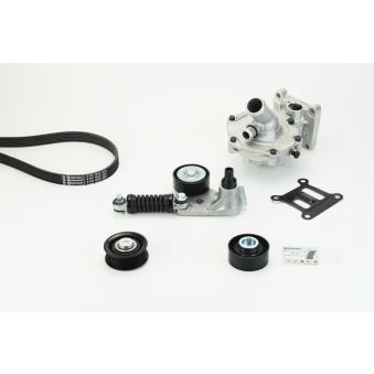 Pompe à eau+Jeu de courroie trapézoïdale à nervures CONTITECH OEM 1669335