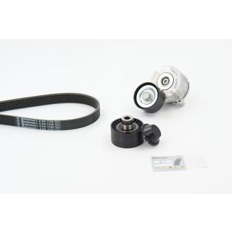 Jeu de courroies trapézoïdales à nervures CONTITECH 6PK1705K2 pour MAZDA 5 1.4 CD - 68cv