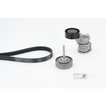 Jeu de courroies trapézoïdales à nervures CONTITECH 6PK1873K1 pour PEUGEOT 405 1.2 - 70cv