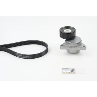 Jeu de courroies trapézoïdales à nervures CONTITECH 6PK1873K5 pour CHEVROLET LACETTI 1.6 - 109cv Jeu de courroies trapézoïdales à nervures CONTITECH 6PK1873K5 pour CHEVROLET LACETTI 1.6 - 109cv
