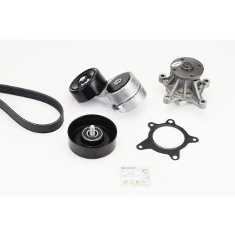 Pompe à eau+Jeu de courroie trapézoïdale à nervures CONTITECH [6PK2140WP1]